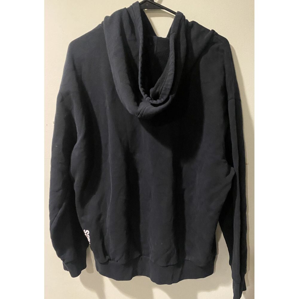 VTG Etnies Black Trees Pullover Hoodie Sweater Size Large 90s 00s - Picture 4 of 7